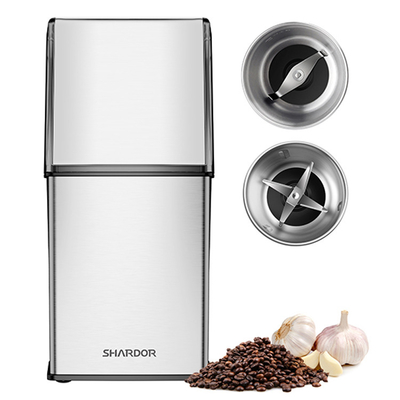 آسیاب قهوه برقی کوچک ODM ETL UL Mini Electric Coffee Maker 2 لیوان قابل جابجایی
