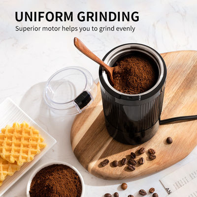 آسیاب قهوه دستی مینی تیغه 200 واتی 60 گرمی اسپرسوساز برقی شخصی