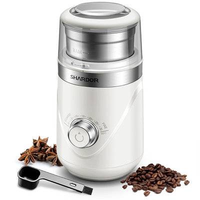 ABS Fine Grind Coffee Maker 150W فنجان های قابل جابجایی اسپرسوساز تجاری درشت