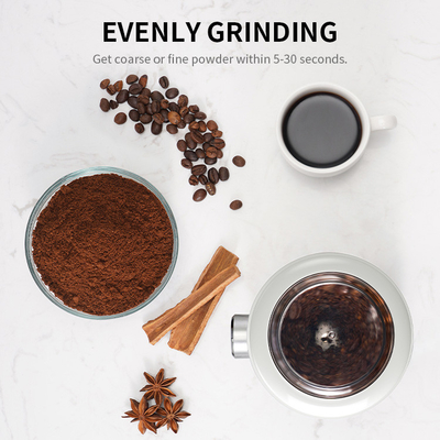 ABS Fine Grind Coffee Maker 150W فنجان های قابل جابجایی اسپرسوساز تجاری درشت