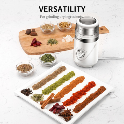 قهوه ساز کوچک قابل حمل ABS 70 گرمی، آسیاب قهوه مینی برقی Burr