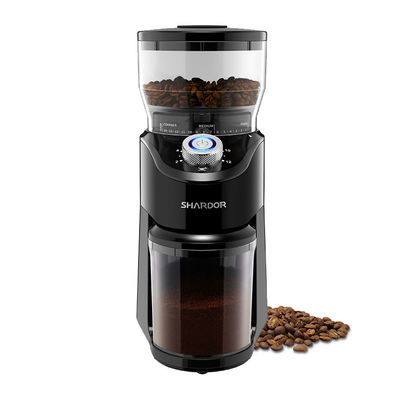 آسیاب قهوه مخروطی 220 ولتی شاردور 150 واتی استیل ضد زنگ با نور LED