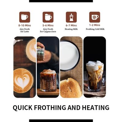 اسپرسو شیر سرد و گرم کن اتوماتیک هوشمند قابل جدا شدن